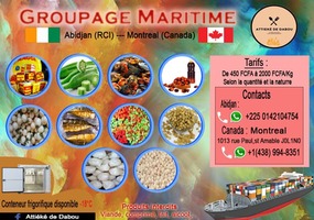 Groupage maritime
