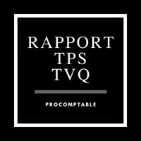 Formation:Préparer le rapport de TPS-TVQ/THV